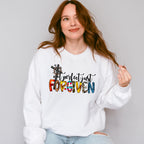 Not Perfect Just Forgiven - Christianity Unisex Crewneck T-Shirt Sweatshirt Hoodie