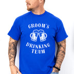 Groom's Drinking Team - Bachelor Unisex Crewneck T-Shirt Sweatshirt Hoodie