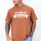 Bachelor Party Bow Tie Design - Bachelor Unisex Crewneck T-Shirt Sweatshirt Hoodie