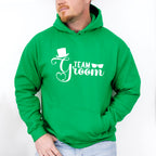 Team Groom Hat And Glasses Design - Bachelor Unisex Crewneck T-Shirt Sweatshirt Hoodie