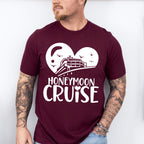 Honeymoon Cruise Heart Design - Honeymoon Unisex Crewneck T-Shirt Sweatshirt Hoodie
