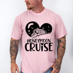 Honeymoon Cruise Heart Design - Honeymoon Unisex Crewneck T-Shirt Sweatshirt Hoodie