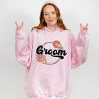 Groom Flower Design - Bachelorette Unisex Crewneck T-Shirt Sweatshirt Hoodie