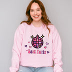 Last Party Disco Ball Design - Bachelorette Unisex Crewneck T-Shirt Sweatshirt Hoodie