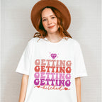 Getting Hitched - Bachelorette Unisex Crewneck T-Shirt Sweatshirt Hoodie
