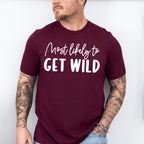 Most Likely To Get Wild - Wedding Crew Unisex Crewneck T-Shirt Sweatshirt Hoodie