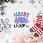 Merry Christmas Trees - Christmas Unisex Crewneck T-Shirt Sweatshirt Hoodie