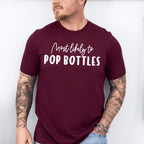 Most Likely To Pop Bottles - Wedding Crew Unisex Crewneck T-Shirt Sweatshirt Hoodie
