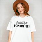Most Likely To Pop Bottles - Wedding Crew Unisex Crewneck T-Shirt Sweatshirt Hoodie
