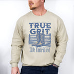 True Grit Life Unbridled Design - Rodeo Unisex Crewneck T-Shirt Sweatshirt Hoodie