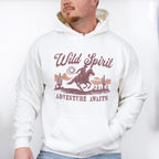 Wild Spirit Adventure Awaits Design - Rodeo Unisex Crewneck T-Shirt Sweatshirt Hoodie
