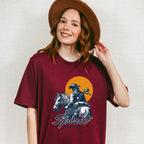 Retro Spirit Of West Design - Rodeo Unisex Crewneck T-Shirt Sweatshirt Hoodie