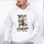 Wild Cowboy Extreme Rodeo Design - Rodeo Unisex Crewneck T-Shirt Sweatshirt Hoodie