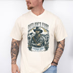 Outlaw's Fury Legendary Bandit Design - Rodeo Unisex Crewneck T-Shirt Sweatshirt Hoodie
