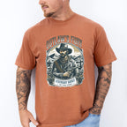 Outlaw's Fury Legendary Bandit Design - Rodeo Unisex Crewneck T-Shirt Sweatshirt Hoodie
