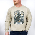 Outlaw's Fury Legendary Bandit Design - Rodeo Unisex Crewneck T-Shirt Sweatshirt Hoodie