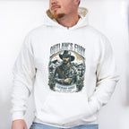 Outlaw's Fury Legendary Bandit Design - Rodeo Unisex Crewneck T-Shirt Sweatshirt Hoodie
