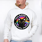 Much Gayer Than Originally Planned - LGBTQ Theme Unisex Crewneck T-Shirt Sweatshirt Hoodie