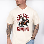Long Live Cowgirls - Rodeo Unisex Crewneck T-Shirt Sweatshirt Hoodie