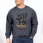 The Wild West Outdoor Apparel - Rodeo Unisex Crewneck T-Shirt Sweatshirt Hoodie