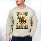 Wild Ones Rodeo Ride Design - Rodeo Unisex Crewneck T-Shirt Sweatshirt Hoodie