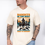 Bandits Of The West Design - Rodeo Unisex Crewneck T-Shirt Sweatshirt Hoodie