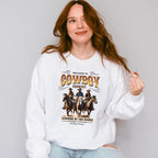 Welcome To Cowboy Country Design - Rodeo Unisex Crewneck T-Shirt Sweatshirt Hoodie