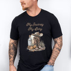 My Journey My Stary Design - Rodeo Unisex Crewneck T-Shirt Sweatshirt Hoodie