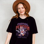 Pistol Penguin Chillin Outlaw Design - Rodeo Unisex Crewneck T-Shirt Sweatshirt Hoodie