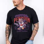 Pistol Penguin Chillin Outlaw Design - Rodeo Unisex Crewneck T-Shirt Sweatshirt Hoodie