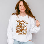 Canine Cowboys Jurassic Desert Design - Rodeo Unisex Crewneck T-Shirt Sweatshirt Hoodie
