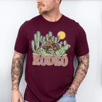 Cactus Rodeo Design - Western Unisex Crewneck T-Shirt Sweatshirt Hoodie