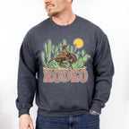 Cactus Rodeo Design - Western Unisex Crewneck T-Shirt Sweatshirt Hoodie