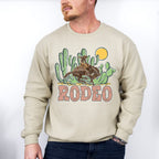Cactus Rodeo Design - Western Unisex Crewneck T-Shirt Sweatshirt Hoodie