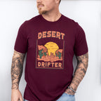 Desert Drifter Design - Western Unisex Crewneck T-Shirt Sweatshirt Hoodie