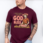 I Just Smile God Bless Design - Western Unisex Crewneck T-Shirt Sweatshirt Hoodie