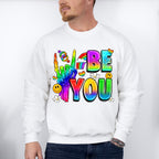 Be You - LGBTQ Theme Unisex Crewneck T-Shirt Sweatshirt Hoodie