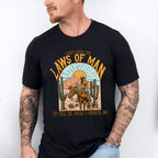 I Don't Need The Laws Of Man Design - Western Unisex Crewneck T-Shirt Sweatshirt Hoodie