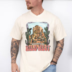 Welcome Wild West Design - Western Unisex Crewneck T-Shirt Sweatshirt Hoodie