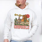 Long Live Cowgirls Cactus Design - Western Unisex Crewneck T-Shirt Sweatshirt Hoodie
