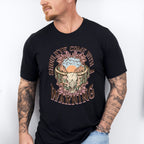 Should've Come With Warning Design - Western Unisex Crewneck T-Shirt Sweatshirt Hoodie