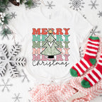 Merry Christmas Tree Heart - Christmas Unisex Crewneck T-Shirt Sweatshirt Hoodie