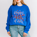 Happy 4Th Of July Firework 4Th Of July Unisex Crewneck T-Shirt Sweatshirt Hoodie