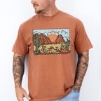 Suns Cactus Design - Western Unisex Crewneck T-Shirt Sweatshirt Hoodie