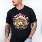 Amarillo By Morning Design - Western Unisex Crewneck T-Shirt Sweatshirt Hoodie