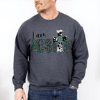 I am Blessed Cross Design - Western Unisex Crewneck T-Shirt Sweatshirt Hoodie