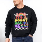 It's Great Day To Be Gay - LGBTQ Theme Unisex Crewneck T-Shirt Sweatshirt Hoodie