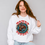 Howdy Cowboy Design - Western Unisex Crewneck T-Shirt Sweatshirt Hoodie