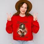 Keep Calm Cowgirl On Design - Cowgirl Unisex Crewneck T-Shirt Sweatshirt Hoodie