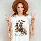 This Aint Texas Design - Cowgirl Unisex Crewneck T-Shirt Sweatshirt Hoodie